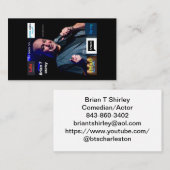 Visite Carte de bus Brian T Shirley (Devant / Derrière)