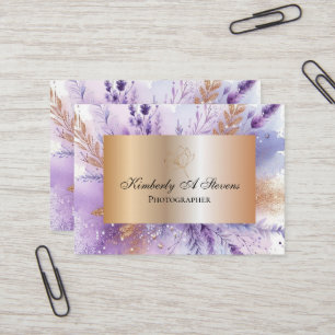 Visite Carte de bus Charming Lavender II Mighty 3,5 pouce