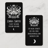 Visite Carte de bussines céleste Luna Moth (Devant / Derrière)