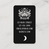 Visite Carte de bussines céleste Luna Moth (Dos)