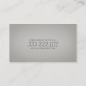 Visite Carte de cheveux de colibri de parties (Dos)