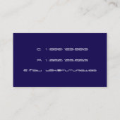 Visite Carte de circuit (Dos)