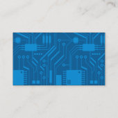 Visite Carte de circuit électrique bleu (Dos)