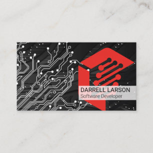 Visite Carte de circuit imprimé   Technologie   Ingénieur