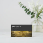 Visite Carte de circuit moderne en or gris Réparation inf (Debout devant)