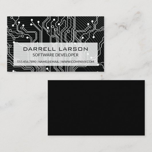 Visite Carte de circuit technique | Lignes (Devant / Derrière)