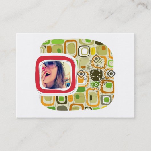 Visite Carte de code des affaires QR, 3,5" x2.0", 100pack (Devant)