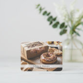 Visite Carte de code QR de boulangerie artisanale de douc (Debout devant)