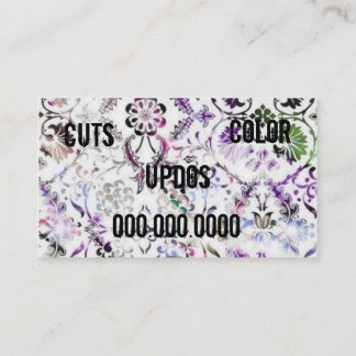 Visite carte de coiffeur