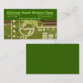 Visite Carte de commerce électronique (Devant / Derrière)