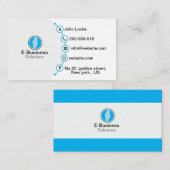 Visite Carte de commerce électronique (Devant / Derrière)