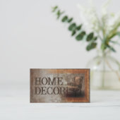 Visite Carte de concepteur d'intérieur classique Vintage  (Debout devant)