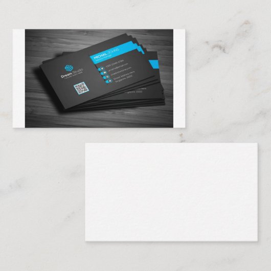 Visite Carte de conception Business Studio (Devant / Derrière)