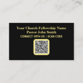 Visite Carte de connexion de l'église du coucher du solei (Dos)