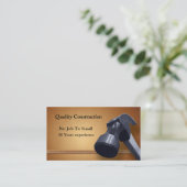 Visite Carte de construction (Debout devant)