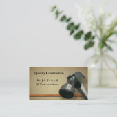 Visite Carte de construction (Debout devant)