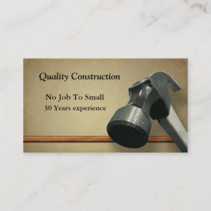Visite Carte de construction