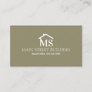 Visite Carte de construction de constructeur