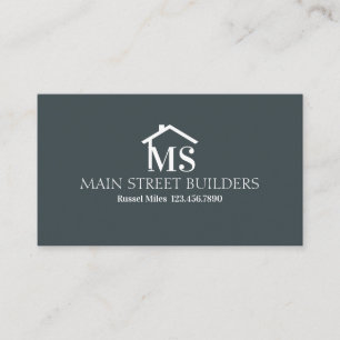 Visite Carte de construction de Modern Builder