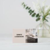 Visite Carte de construction des CABINETS et des COMPTOIR (Debout devant)