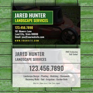 Visite Carte de contact pour l'entreprise de services pay