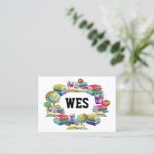 Visite Carte de contact professionnelle (Debout devant)