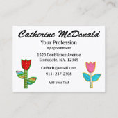 Visite Carte de couture / de couchage - SRF (Dos)