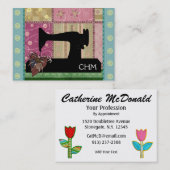 Visite Carte de couture / de couchage - SRF (Devant / Derrière)