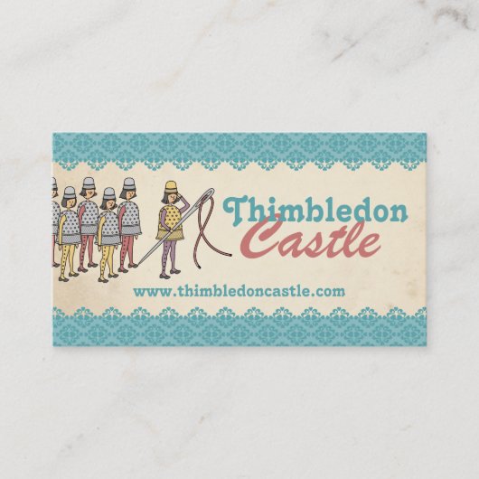 Visite Carte de couture d'ouvrière couturière d'armée de (Devant)