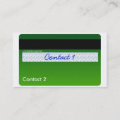 Visite Carte de crédit (Dos)