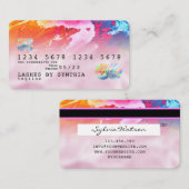 Visite carte de crédit (Devant / Derrière)