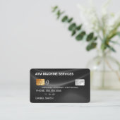 Visite Carte de crédit ATM (Debout devant)