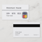 Visite Carte de crédit (blanc) (Devant / Derrière)