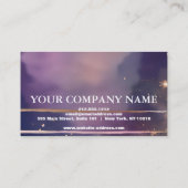 Visite Carte de crédit Elegant Gold Parties scintillant D (Dos)