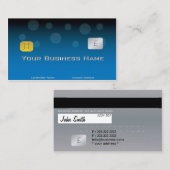 Visite Carte de crédit Faux Professionnel (Devant / Derrière)
