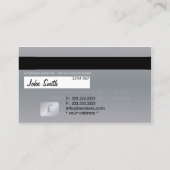 Visite Carte de crédit Faux Professionnel (Dos)