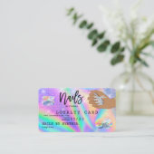 Visite Carte de crédit Holos Nail Tech (Debout devant)