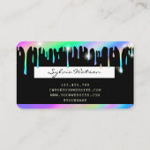 Visite Carte de crédit moderne Holograph Drives (Dos)