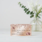 Visite Carte de crédit Styled Driving Gold (Debout devant)