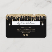 Visite Carte de crédit Styled Driving Gold (Dos)