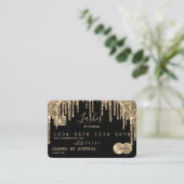 Visite Carte de crédit Styled Driving Gold (Debout devant)