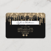 Visite Carte de crédit Styled Driving Gold (Dos)