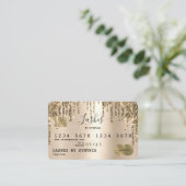 Visite Carte de crédit Styled Driving Gold (Debout devant)