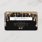 Visite Carte de crédit Styled Driving Gold (Dos)