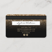 Visite Carte de crédit Styled Driving Gold (Dos)