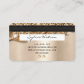 Visite Carte de crédit Styled Driving Gold (Dos)