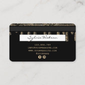 Visite Carte de crédit Styled Driving Gold (Dos)