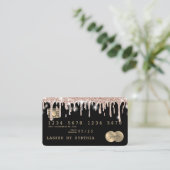 Visite Carte de crédit Styled Driving Gold (Debout devant)