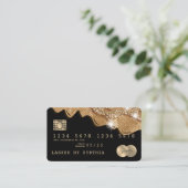 Visite Carte de crédit Styled Driving Gold (Debout devant)