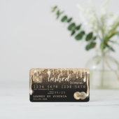 Visite Carte de crédit Styled Driving Gold (Debout devant)